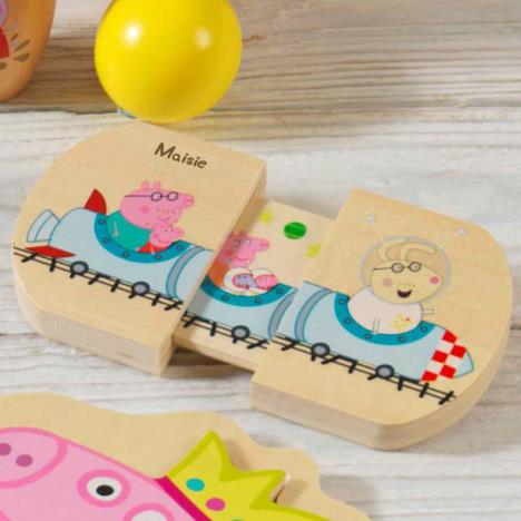Personalised Peppa Pig Pull & Play Extra Image 1